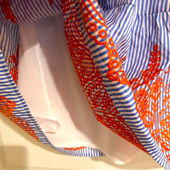 Cute summer dress, Maggie London, exposed shoulders. - Picture 2 of 6